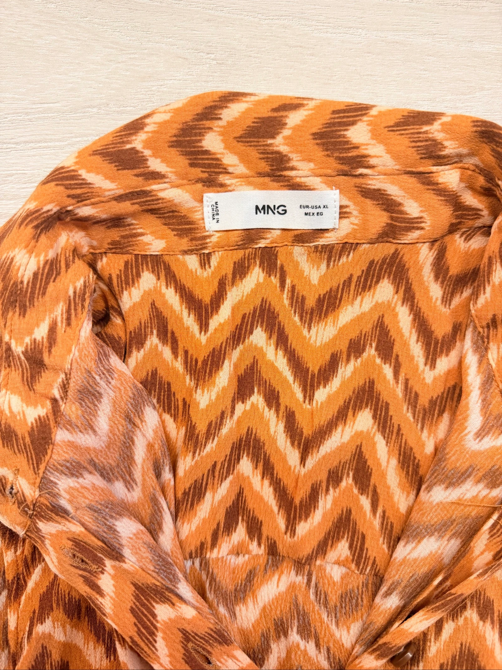 Mono estampado geométrico mujer XL de Mango – photo 2